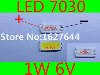 1000pcs LUMENS LED 7030 LED Backlight TV High Power 1W 6V LED Backlight Cool white For LED LCD TV Backlight Application
1000pcs LUMENS LED 7030 LED Backlight TV High Power 1W 6V LED Backlight Cool white For LED LCD TV Backlight Application