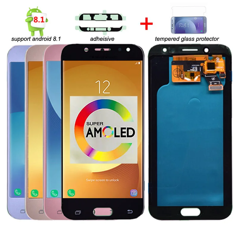 Super AMOLED LCD For Samsung Galaxy J5 2017 J530 J530F LCD Display Touch Screen Digitizer Assembly lcd for J5 Pro 2017 J5 Duos
Super AMOLED LCD For Samsung Galaxy J5 2017 J530 J530F LCD Display Touch Screen Digitizer Assembly lcd for J5 Pro 2017 J5 Duos