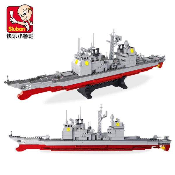 Sluban M38-B0389 Cruiser Army Navy Battleship Large DIY Construction Bricks Blocks for children toys
Sluban M38-B0389 Cruiser Army Navy Battleship Large DIY Construction Bricks Blocks for children toys