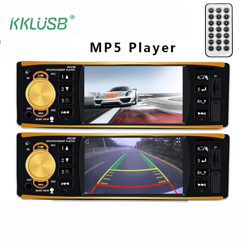 Multimedia Autoradio Central 1 Din Car Radio MP5 Audio 4.1 inch Bluetooth Rearview Camera USB Remote Control FM AUX Video Player
Multimedia Autoradio Central 1 Din Car Radio MP5 Audio 4.1 inch Bluetooth Rearview Camera USB Remote Control FM AUX Video Player