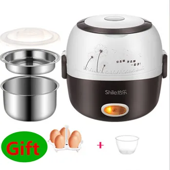 Lunch Box Heated Food Container Electric Box Lunch Container Portabl Food Stainless Steel Bento Box MINI rice cooker insulation
Lunch Box Heated Food Container Electric Box Lunch Container Portabl Food Stainless Steel Bento Box MINI rice cooker insulation