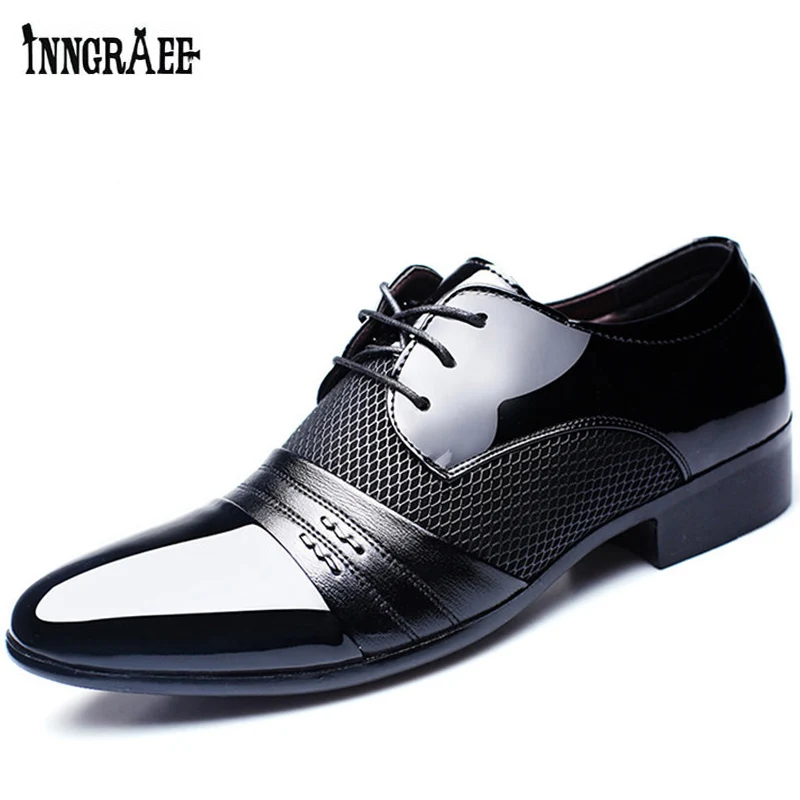 2019 Hollow Outs Breathable Men Formal Shoes Pointed Toe Patent Leather Oxford Shoes For Men Dress Shoes Business B1097
2019 Hollow Outs Breathable Men Formal Shoes Pointed Toe Patent Leather Oxford Shoes For Men Dress Shoes Business B1097