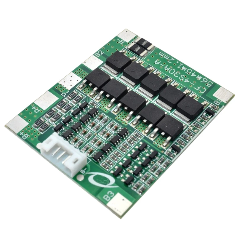 4S 30A 14.8V Li-Ion Lithium 18650 Battery Bms Packs Pcb Protection Board With Balance Integrated Circuits
4S 30A 14.8V Li-Ion Lithium 18650 Battery Bms Packs Pcb Protection Board With Balance Integrated Circuits