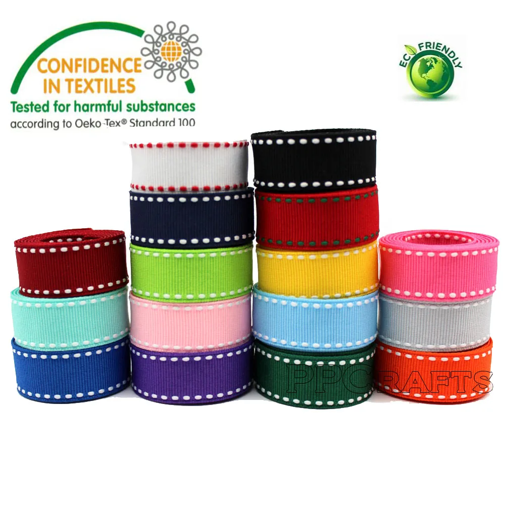 Free Shipping 3/8" 9mm 5/8"16mm 7/8"22MM 1" 25mm 1-1/2" 38mm Stitch Grosgrain Ribbon Double Faced Handmade DIY Accessories
Free Shipping 3/8" 9mm 5/8"16mm 7/8"22MM 1" 25mm 1-1/2" 38mm Stitch Grosgrain Ribbon Double Faced Handmade DIY Accessories