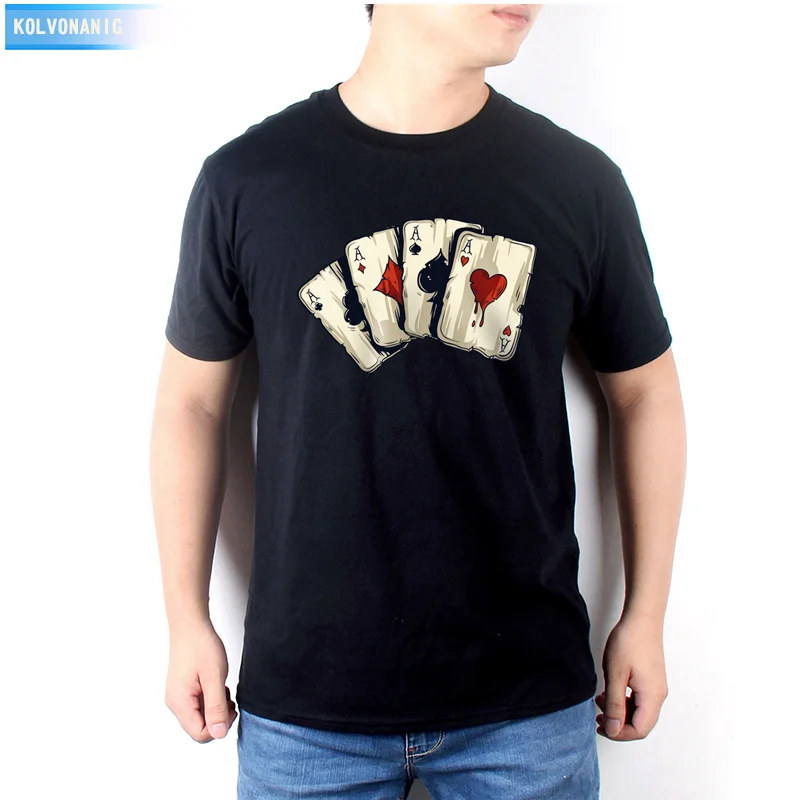 KOLVONANIG 2019 New Summer Dress Men's T Shirt Poker Playing Cards Four A Anime 3D Printed T-Shirt Men Tee Shirt Clothes Tops
KOLVONANIG 2019 New Summer Dress Men's T Shirt Poker Playing Cards Four A Anime 3D Printed T-Shirt Men Tee Shirt Clothes Tops