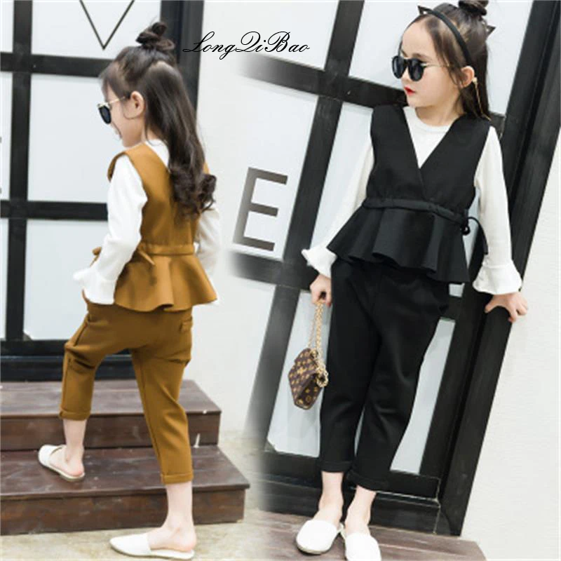 Children's Wear 2018 Spring New Korean Girl Set Big Boy Vest T-Shirt Pants Three-piece Baby Jacket
Children's Wear 2018 Spring New Korean Girl Set Big Boy Vest T-Shirt Pants Three-piece Baby Jacket