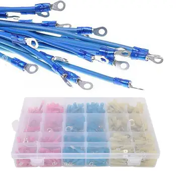 480pcs Heat Shrink Wire Connector Kit Insulated Waterproof Electrical Terminal Wire Splice Cable Crimp Terminals Connectors
480pcs Heat Shrink Wire Connector Kit Insulated Waterproof Electrical Terminal Wire Splice Cable Crimp Terminals Connectors