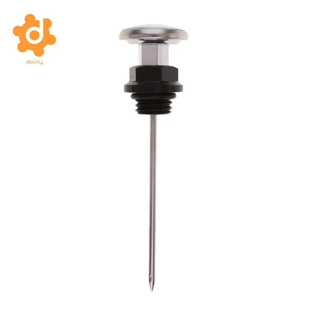 14.5cm Oil Tank Dipstick w/ Temperature Gauge for 110cc 125cc Scooter ATV