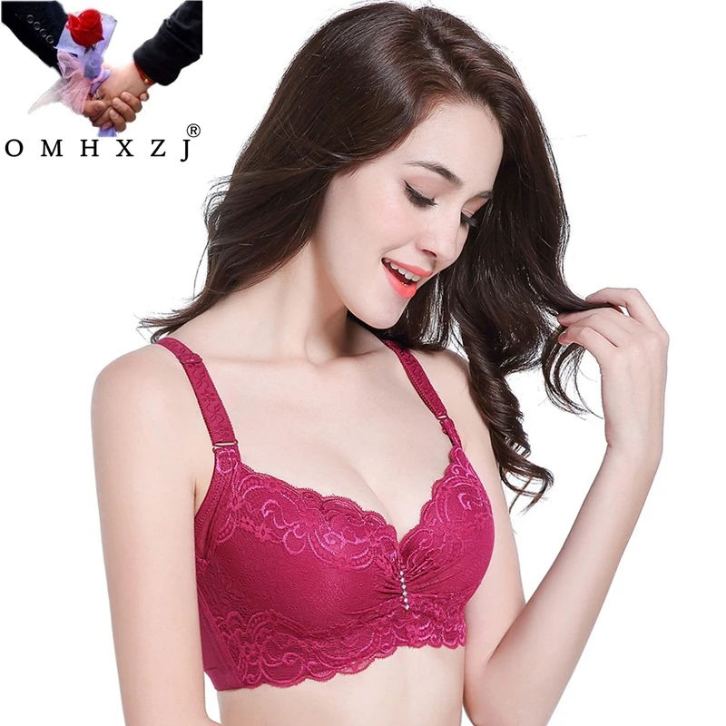 OMHXZJ Wholesale Fashion Woman Girl Lace Sexy Adjustable Underwear With Wire Plus Size Push Up Cotton Thin Comfortable Bra NY56
OMHXZJ Wholesale Fashion Woman Girl Lace Sexy Adjustable Underwear With Wire Plus Size Push Up Cotton Thin Comfortable Bra NY56