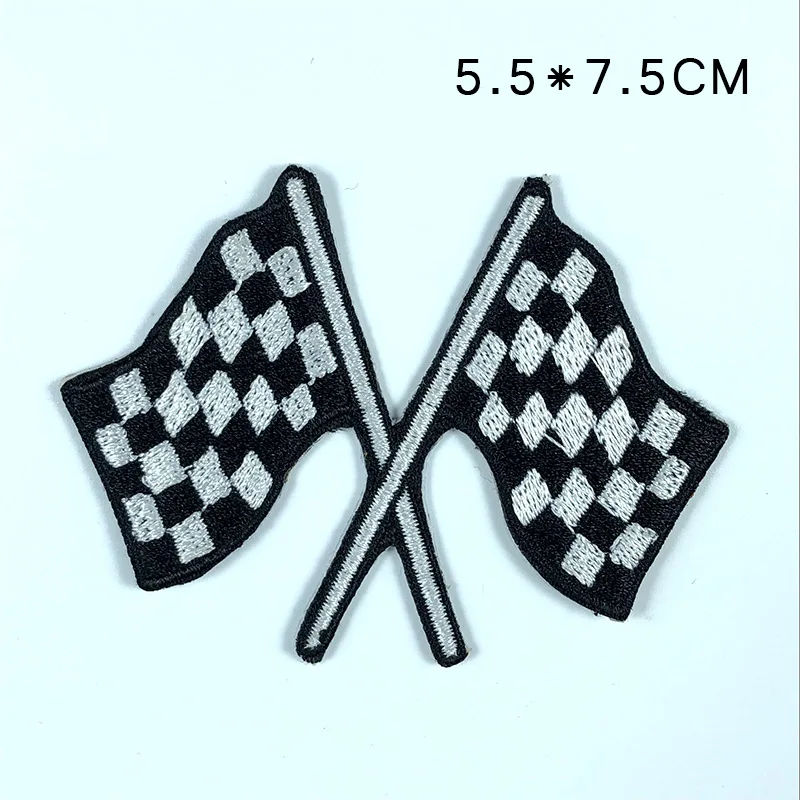 1 PCS High Quality Checkered Flag Checkered Iron Patch Car Racing Rock Applique Clothing Patchwork Clothing Applique
1 PCS High Quality Checkered Flag Checkered Iron Patch Car Racing Rock Applique Clothing Patchwork Clothing Applique