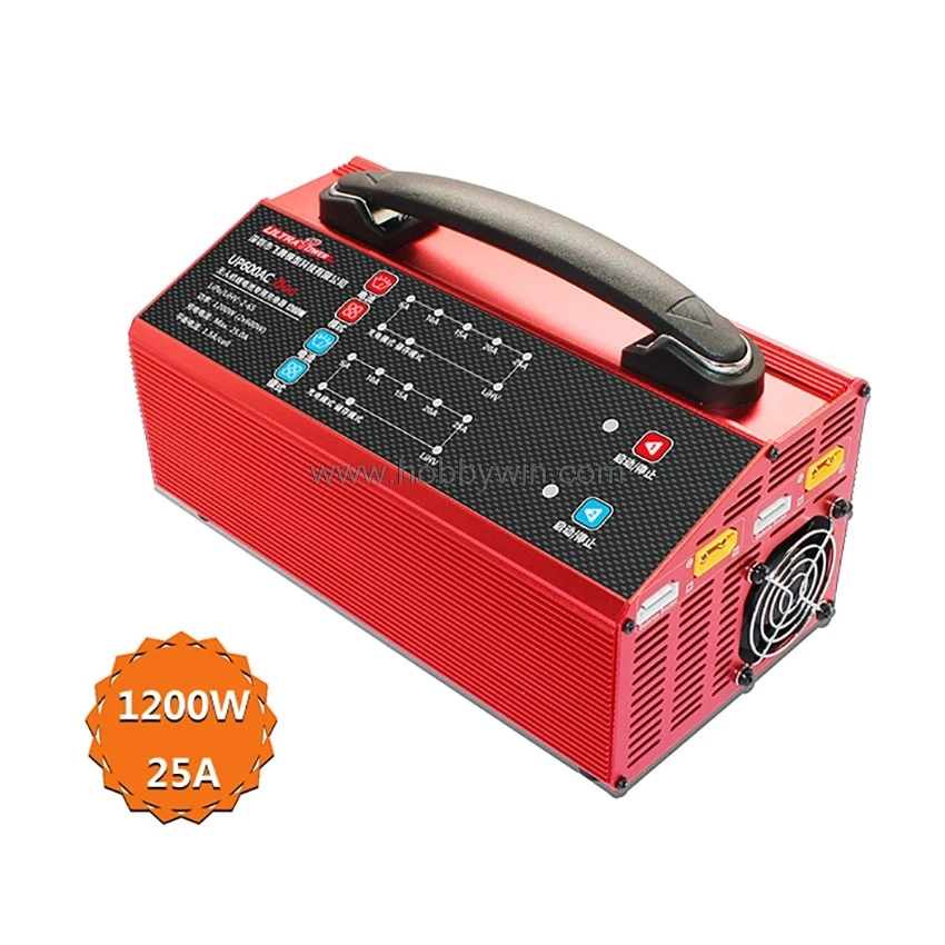 UP600AC Duo Dual LiPo LiHV Battery Charger for Big Drones Max 1200W power Charge Current 5A/10A/15A/20A/25A
UP600AC Duo Dual LiPo LiHV Battery Charger for Big Drones Max 1200W power Charge Current 5A/10A/15A/20A/25A
