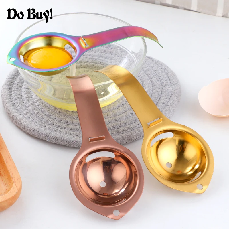 Egg Separator White Yolk Sifting Ladle Holder 304 Stainless Steel Egg Divider Baking Pastry Tools Gold Kitchen Gadget
Egg Separator White Yolk Sifting Ladle Holder 304 Stainless Steel Egg Divider Baking Pastry Tools Gold Kitchen Gadget