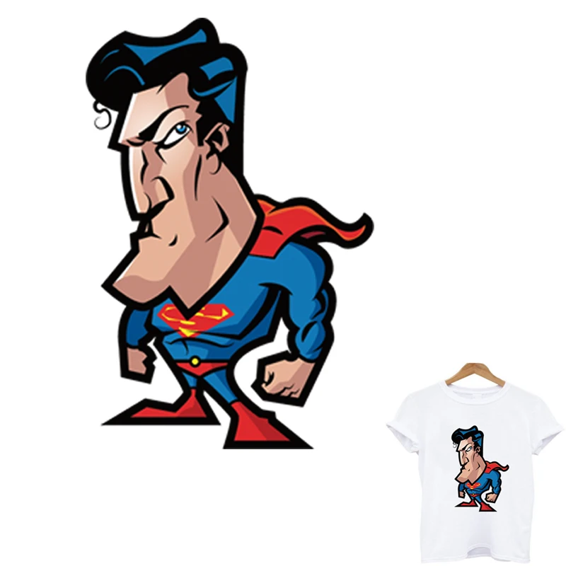 Superman patch Thermal labels stickers for clothes iron on patches stripes for clothing iron-on transfers thermo-sticker t-shirt
Superman patch Thermal labels stickers for clothes iron on patches stripes for clothing iron-on transfers thermo-sticker t-shirt