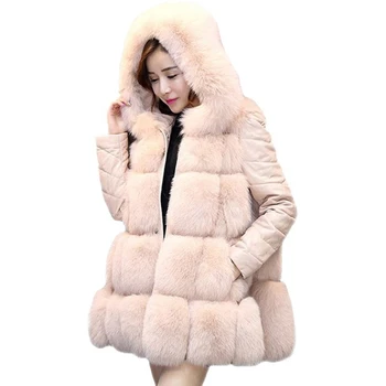 2018 New Women Winter Fashion Faux Fur Outwear Coat Tops Female Hooded Warm Thick Fake Fur Fox Jacket Overcoat Plus Size 3XL X81
2018 New Women Winter Fashion Faux Fur Outwear Coat Tops Female Hooded Warm Thick Fake Fur Fox Jacket Overcoat Plus Size 3XL X81