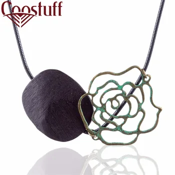 Vintage Jewelry for Women Wood Flower Pendant Long Neckalce Chokers Statement necklaces & pendants Jewellery Suspension 2020 New
Vintage Jewelry for Women Wood Flower Pendant Long Neckalce Chokers Statement necklaces & pendants Jewellery Suspension 2020 New
