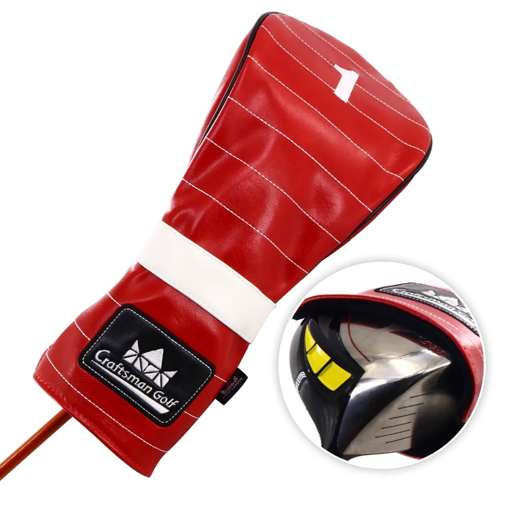 Craftsman Golf Driver Cover for Golf Clubs Driver Headcover Wood Cover PU Leather Free Shipping Red
Craftsman Golf Driver Cover for Golf Clubs Driver Headcover Wood Cover PU Leather Free Shipping Red