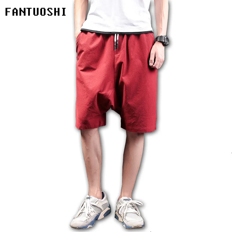 summer new cotton casual Men's Shorts loose harem shorts men hip-hop Pure color breathable joggers men shorts Large size
summer new cotton casual Men's Shorts loose harem shorts men hip-hop Pure color breathable joggers men shorts Large size