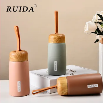 Wood Grain Portable Thermos Coffee Mug Thermo Stainless Steel Water Bottles Travel Little Vacuum Flask Drink Bottle Thermo Cup
Wood Grain Portable Thermos Coffee Mug Thermo Stainless Steel Water Bottles Travel Little Vacuum Flask Drink Bottle Thermo Cup