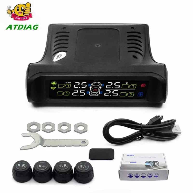 Professional Solar TPMS Car Tire Pressure Alarm Monitor System Display 4 External Sensors Temperature Warning Fuel Save
Professional Solar TPMS Car Tire Pressure Alarm Monitor System Display 4 External Sensors Temperature Warning Fuel Save
