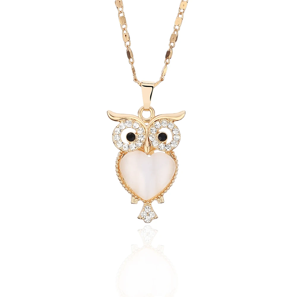 Small Owl Pendant Necklace Gold Silver Colors White Black Heart Cat Eye Choker Bijoux Collier Women Jewelry Gifts Dropshipping
Small Owl Pendant Necklace Gold Silver Colors White Black Heart Cat Eye Choker Bijoux Collier Women Jewelry Gifts Dropshipping