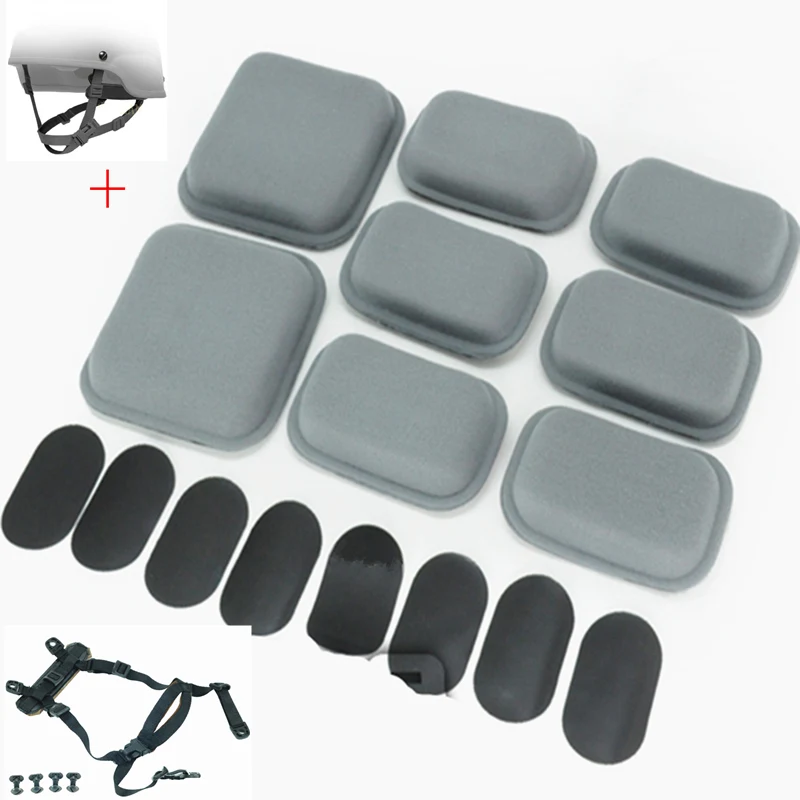 2018 Tactical Hunting Helmet Accessories Protective Pad And Suspension System H-Nape for CP Helmet /MICH Helmet
2018 Tactical Hunting Helmet Accessories Protective Pad And Suspension System H-Nape for CP Helmet /MICH Helmet