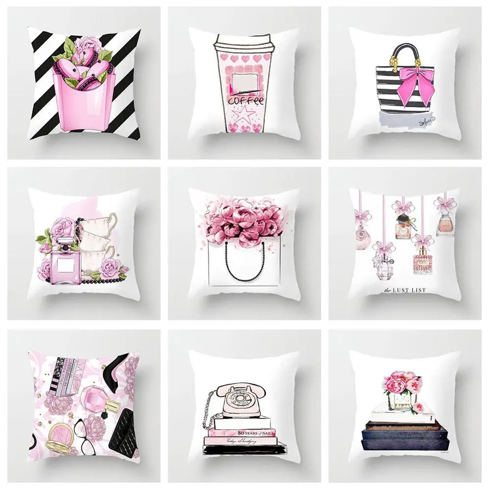 Home Textile Cushion Cover Geometric Nordic Pink Pillow Cover Square Polyester Cushion Case Sofa Bed Decorative Pillowcase
Home Textile Cushion Cover Geometric Nordic Pink Pillow Cover Square Polyester Cushion Case Sofa Bed Decorative Pillowcase