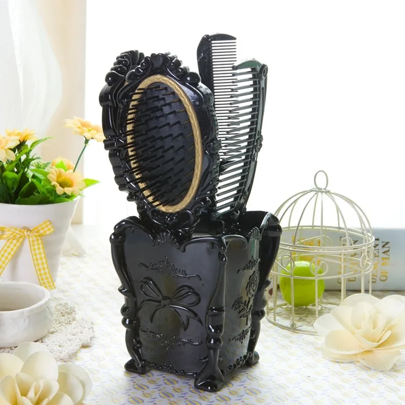 5pcs Hair Comb Morror Set Professional Kit Hairdressers Salon Massage Brushes Roll With Shelf Holder Modelling Hairbrush Tools
5pcs Hair Comb Morror Set Professional Kit Hairdressers Salon Massage Brushes Roll With Shelf Holder Modelling Hairbrush Tools