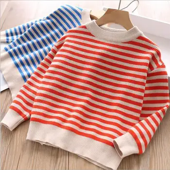 kids stripe sweater 2019 fall girls cotton sweater fashion leisure children knitting sweaters sweet baby clothing
kids stripe sweater 2019 fall girls cotton sweater fashion leisure children knitting sweaters sweet baby clothing