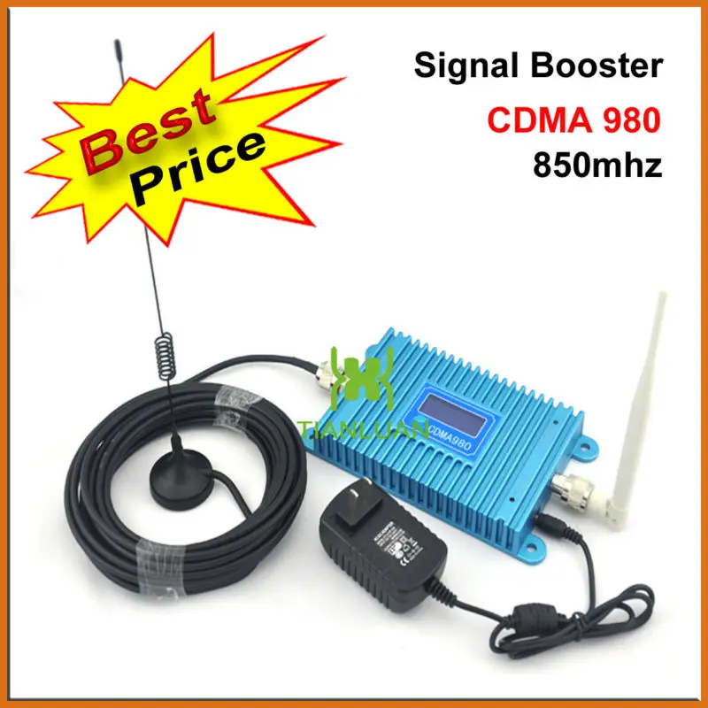 CDMA 850Mhz Mobile Phone CDMA980 Signal Booster CDMA850MHz Signal Repeater Cellphone Amplifier with Antenna LCD Display/Full set
CDMA 850Mhz Mobile Phone CDMA980 Signal Booster CDMA850MHz Signal Repeater Cellphone Amplifier with Antenna LCD Display/Full set