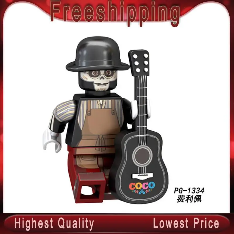 Single Sale PG1334 Coco Movie Day Of The Dead Christmas Horror Rosita Felipe Miguel Children's Assembled Toys
Single Sale PG1334 Coco Movie Day Of The Dead Christmas Horror Rosita Felipe Miguel Children's Assembled Toys