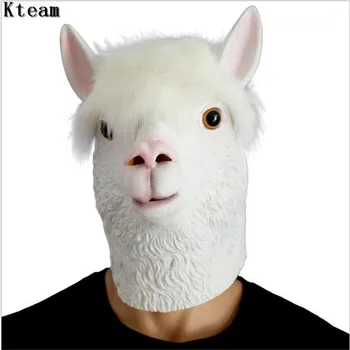 Halloween Party Funny Sheep Mask Hooded Mud Horse Marvelon Alpaca Mask Cos Animal Props Horse Head Alpaca Goat Head Mask Toys
Halloween Party Funny Sheep Mask Hooded Mud Horse Marvelon Alpaca Mask Cos Animal Props Horse Head Alpaca Goat Head Mask Toys