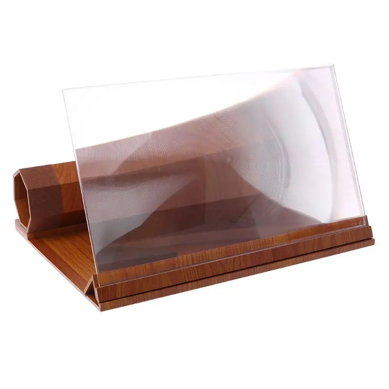 OOTDTY 12" Wooden Folding Mobile Phone Screen Magnifier HD Video Amplifier Holder Stand
OOTDTY 12" Wooden Folding Mobile Phone Screen Magnifier HD Video Amplifier Holder Stand