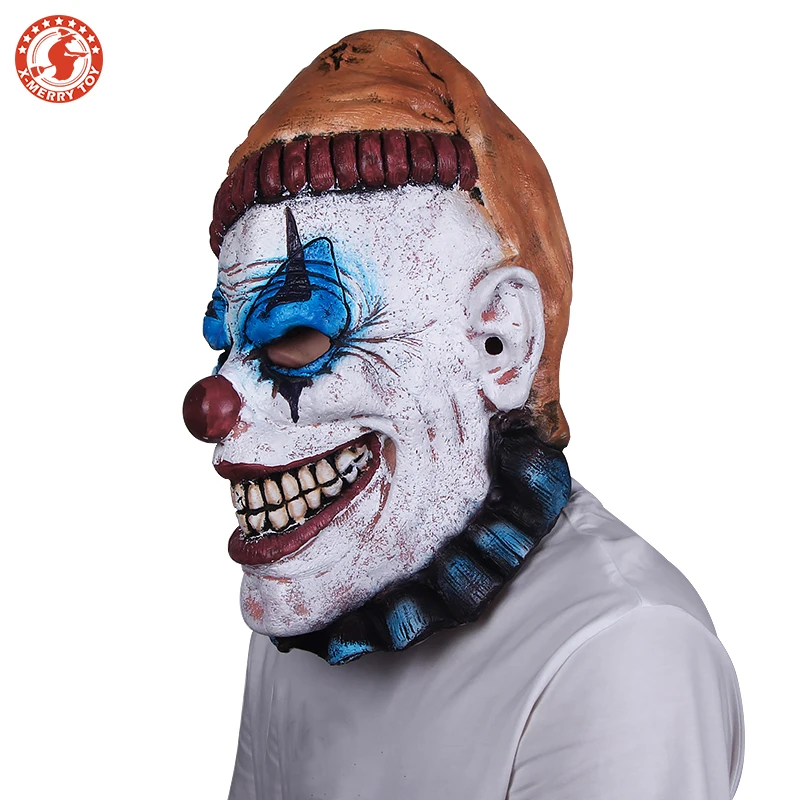 2019 New Scary Killer Clown Over Head Horror Halloween Mask Adult Insano Latex mask
2019 New Scary Killer Clown Over Head Horror Halloween Mask Adult Insano Latex mask