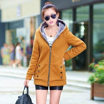 Autumn Winter Girls Jackets Casual Outerwear Zipper Female Coats Thickening Warm Cardigan Long Sleeve Women Jacket Plus Size 4XL
Autumn Winter Girls Jackets Casual Outerwear Zipper Female Coats Thickening Warm Cardigan Long Sleeve Women Jacket Plus Size 4XL