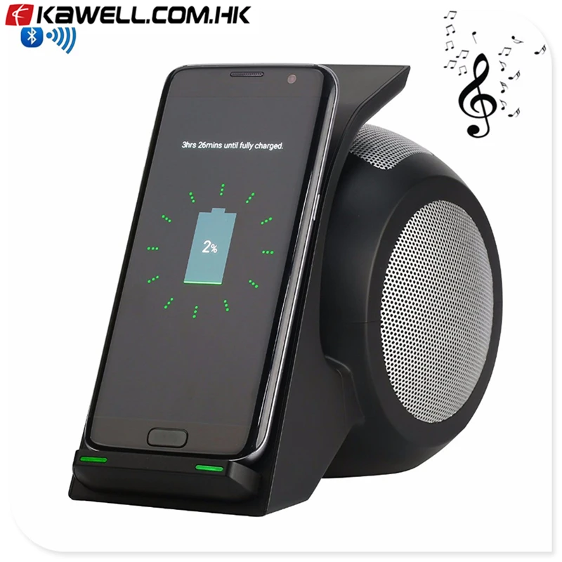 2 in 1 Wireless Charger With Wireless Speaker iPhone X for Samsung Galaxy Note 8
2 in 1 Wireless Charger With Wireless Speaker iPhone X for Samsung Galaxy Note 8
