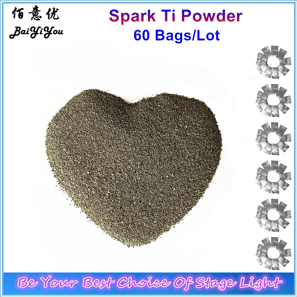 60 Bags/Lot Sparkular Machine Ti Powder 200g Fountain Fireworks TItanium MSDS Powder Materials For Stage Spark Cold Machine
60 Bags/Lot Sparkular Machine Ti Powder 200g Fountain Fireworks TItanium MSDS Powder Materials For Stage Spark Cold Machine