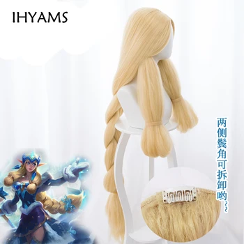 LOL Soraka 120cm Long Blonde Braid Styled Cosplay Wig Synthetic Hair Halloween Costume Wigs + Wig Cap
LOL Soraka 120cm Long Blonde Braid Styled Cosplay Wig Synthetic Hair Halloween Costume Wigs + Wig Cap