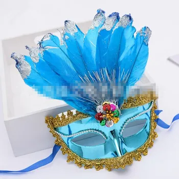 Gold Powder Feather Mask Women Girls Venice Princess Dance Party Ball Masks Halloween Party Dress Supplies
Gold Powder Feather Mask Women Girls Venice Princess Dance Party Ball Masks Halloween Party Dress Supplies