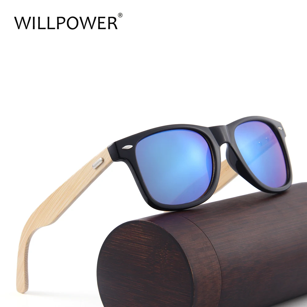 WILLPOWER Men Bamboo Sunglasses Wood Sunglass Women Brand Designer Mirror Lens Custom Logo Sun Glasses
WILLPOWER Men Bamboo Sunglasses Wood Sunglass Women Brand Designer Mirror Lens Custom Logo Sun Glasses