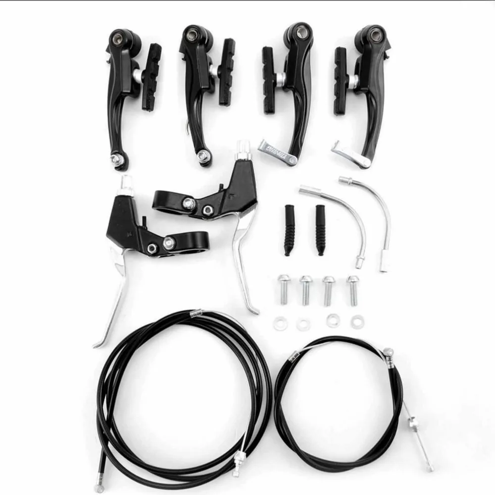 Bike Brakes Mountain Bike V Brakes Set Replacement Fit for Most Bicycle Road Bike
Bike Brakes Mountain Bike V Brakes Set Replacement Fit for Most Bicycle Road Bike