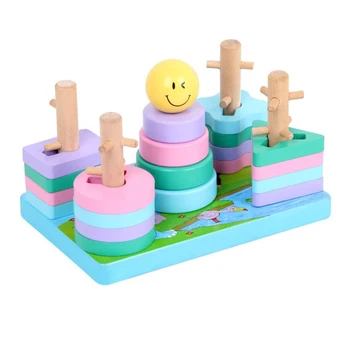 Hot Sales Wooden Toys Geometric Shapes Matching Games Early Children Educational Toys Cartoon Toys
Hot Sales Wooden Toys Geometric Shapes Matching Games Early Children Educational Toys Cartoon Toys