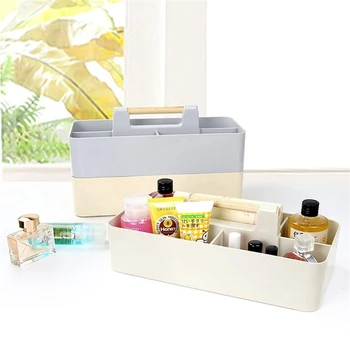LIYIMENG Multi-function Creative Classification Table Storage Box Multi-grid Desktop Plastic Storage Material
LIYIMENG Multi-function Creative Classification Table Storage Box Multi-grid Desktop Plastic Storage Material
