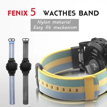22mm Width Nylon Strap for Garmin Fenix 5 6 Band Fenix 5 Plus Watchband with Quick fit for Garmin Fenix 5 Pro Replace Wristband
22mm Width Nylon Strap for Garmin Fenix 5 6 Band Fenix 5 Plus Watchband with Quick fit for Garmin Fenix 5 Pro Replace Wristband