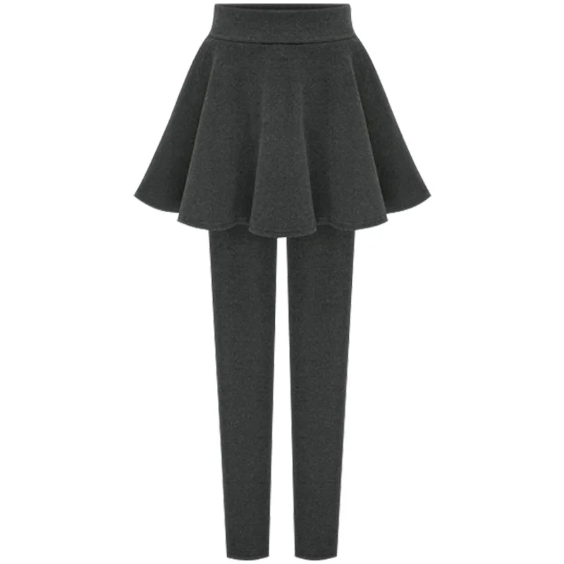 Autumn Winter Warm Leggings With Skirt Women Plus Velvet Thick Pleated Skirt Pants Large Size 5xl 6xl Cashmere Pantskirt Ladies
Autumn Winter Warm Leggings With Skirt Women Plus Velvet Thick Pleated Skirt Pants Large Size 5xl 6xl Cashmere Pantskirt Ladies