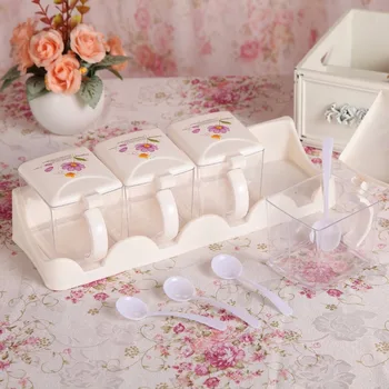 Plastic Kitchen Spice Storage Box Creative Seasoning Box With Spoon House Salt Pepper Storage Organizers Kitchen Accessories
Plastic Kitchen Spice Storage Box Creative Seasoning Box With Spoon House Salt Pepper Storage Organizers Kitchen Accessories