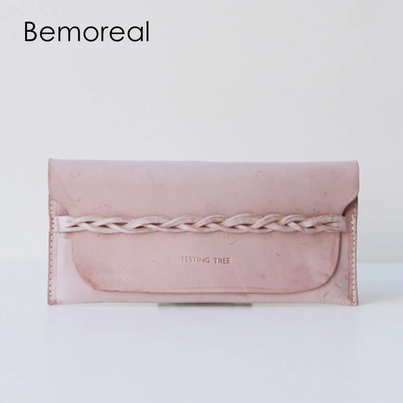 Bemoreal women wallets and purses misty wax leather Knitting luxury brand vegetable-tanned leather designer handmade long purse
Bemoreal women wallets and purses misty wax leather Knitting luxury brand vegetable-tanned leather designer handmade long purse