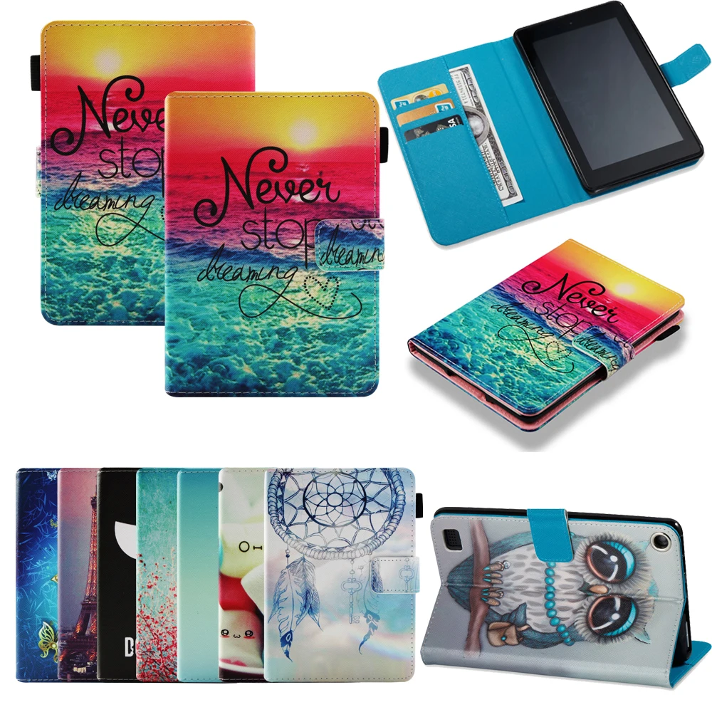 Funda For Amazon Kindle Fire 7 2017 Fire 7 2015 Luxury Butterfly Print Leather Flip Wallet Case Cover Coque Shell Skin Stand
Funda For Amazon Kindle Fire 7 2017 Fire 7 2015 Luxury Butterfly Print Leather Flip Wallet Case Cover Coque Shell Skin Stand