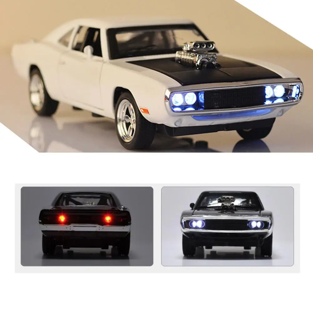 1:32 Dodge Charger Diecast Metal Model Car Sound And Light Pull-back Vehicle Toy For Boy Children And Kids Gift 4 Colors
1:32 Dodge Charger Diecast Metal Model Car Sound And Light Pull-back Vehicle Toy For Boy Children And Kids Gift 4 Colors