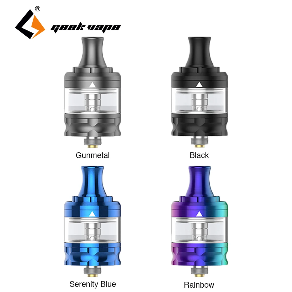 Original Geekvape Flint MTL Tank 2ml Atomizer Slide-n-fill Design Bottom Airflow NS 1.6ohm Coi Eicg MTL Vape Tank VS Zeus tank
Original Geekvape Flint MTL Tank 2ml Atomizer Slide-n-fill Design Bottom Airflow NS 1.6ohm Coi Eicg MTL Vape Tank VS Zeus tank