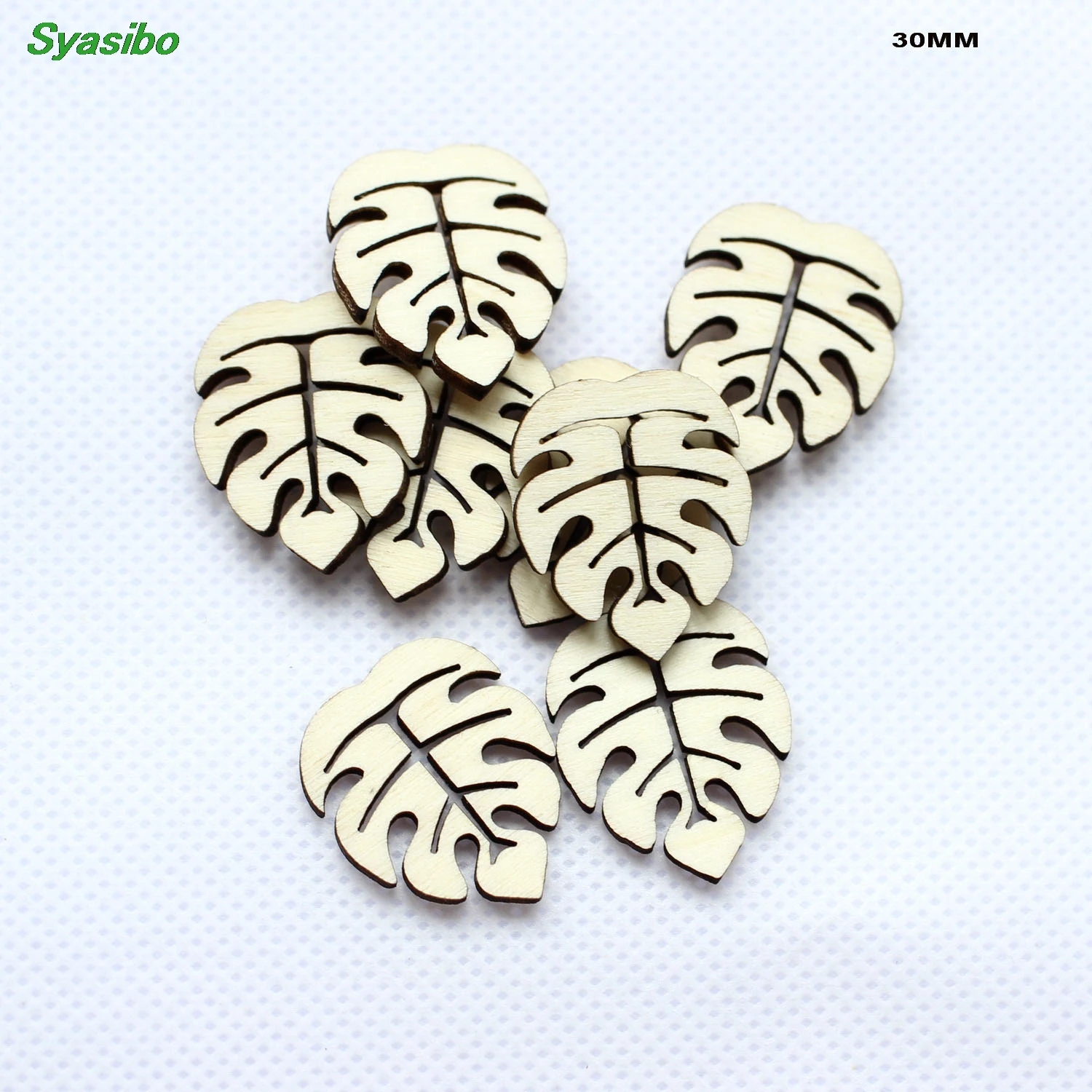 (50pcs/lot) 30mm Natural Blank Wooden Monstera Party Oraments Rustic Wood Craft 1.2"-CT1533B
(50pcs/lot) 30mm Natural Blank Wooden Monstera Party Oraments Rustic Wood Craft 1.2"-CT1533B